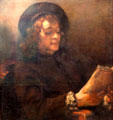 Portrait of Titus son of Rembrandt by Rembrandt at Kunsthistorisches Museum. Vienna, Austria.
