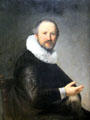 Portrait of a Man by Rembrandt at Kunsthistorisches Museum. Vienna, Austria.