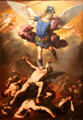 St. Michael Vanquishing the Devils painting by Luca Giordano at Kunsthistorisches Museum. Vienna, Austria.