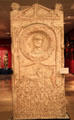 Roman grave marker of T. Flavius Draccus from Vienna at Historical Museum of City of Vienna. Vienna, Austria.