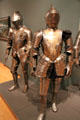Royal jousting armor for Maximilian II & Rudolf II at Historical Museum of City of Vienna. Vienna, Austria.