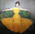 Woman in Yellow painting by Max Kurzweil at Historical Museum of City of Vienna. Vienna, Austria.