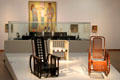 Gallery of Josef Hoffmann & other Wiener Secession decorative arts at Leopold Museum. Vienna, Austria.