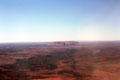 Uluru seen from above. Australia.