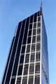 Glass & steel architecture of Elizabeth Street highrise. Melbourne, Australia.