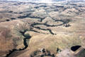 Aerial view of landscape north of Melbourne. Melbourne, Australia.