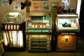 Jukebox collection at Revelstoke Nickelodeon Museum. Revelstoke, BC.
