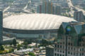 BC Place Stadium from Harbour Centre observation deck. Vancouver, BC.