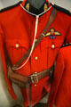 RCMP Air Division uniform at Canadian Museum of Flight. Langley, BC