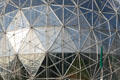 Telus World of Science geodesic dome structural details. Vancouver, BC.