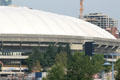 Air supported cloth roof of BC Place Stadium. Vancouver, BC.