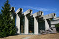 Arthur Erickson's architecture for Museum of Anthropology at UBC. Vancouver, BC.