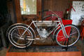 C.C.M. Motor Bicycle at Burnaby Village Museum. Burnaby, BC.