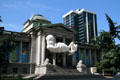 Front entrance of Vancouver Art Gallery. Vancouver, BC.