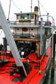 Samson V, a steam-powered, wooden, sternwheel snagpuller by Mercer's Star Shipyard. New Westminster, BC