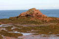 Rocky outcrop on Bay of Fundy. NB.