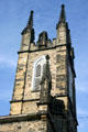Gothic tower of Saint John's Church. Saint John, NB.