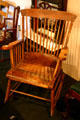 Canadian rocking chair by James B. Seely at New Brunswick Museum. Saint John, NB.