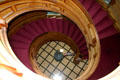 Spiral stairwell in New Brunswick Provincial Parliament. Fredericton, NB.