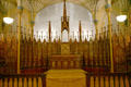 Apse carvings in Rideau Convent chapel in National Gallery of Canada. Ottawa, ON.
