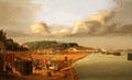 Timber & shipbuilding yards at Quebec City by Robert C. Todd at National Gallery of Canada. Ottawa, ON.