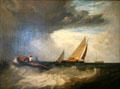 Shoeburyness Fishermen Hailing a Whitstable Hoy by J.M.W. Turner at National Gallery of Canada. Ottawa, ON.
