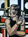 The Mechanic by Fernand Léger at National Gallery of Canada. Ottawa, ON.