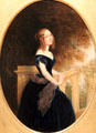 Mrs. John Beverley Robinson portrait by George T. Berthon of Toronto at National Gallery of Canada. Ottawa, ON.