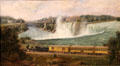 Canada Southern Railway at Niagara Falls painting by Robert R. Whale at National Gallery of Canada. Ottawa, ON