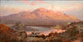 Laurentian landscape painting by John A. Fraser of Toronto at National Gallery of Canada. Ottawa, ON.