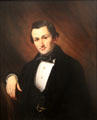 Jean-Louis Beaudry portrait by Théophile Hamel at National Gallery of Canada. Ottawa, ON.