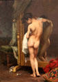 Venetian Bather painting by Paul Peel at National Gallery of Canada. Ottawa, ON.
