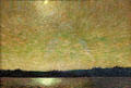 Moonlight painting by Tom Thomson at National Gallery of Canada. Ottawa, ON.