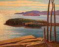 Afternoon Sun, North Shore, Lake Superior painting by Lawren S. Harris at National Gallery of Canada. Ottawa, ON.