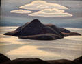 Pic Island, Lake Superior painting by Lawren S. Harris at National Gallery of Canada. Ottawa, ON