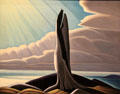 North Shore, Lake Superior painting by Lawren S. Harris at National Gallery of Canada. Ottawa, ON.