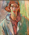 Portrait of Vera by F.H.Varley at National Gallery of Canada. Ottawa, ON.