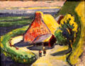 House in Brittany painting by Emily Carr at National Gallery of Canada. Ottawa, ON.