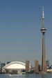 CN Tower & Skydome. Toronto, ON.