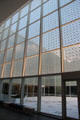 Glassed in courtyard at Aga Khan Museum. Toronto, ON.
