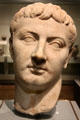 Marble portrait head of a Julio-Claudian prince at Royal Ontario Museum. Toronto, ON.