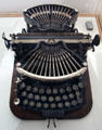 Williams 1 typewriter by Williams Typewriter Co., CT at Royal Ontario Museum. Toronto, ON.