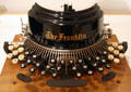 Franklin 2 typewriter by Franklin Typewriter Co., Boston at Royal Ontario Museum. Toronto, ON.