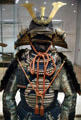 Japanese suit of armor during Edo period at Royal Ontario Museum. Toronto, ON