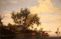 Ferry Boat painting by Salomon van Ruysdael at Art Gallery of Ontario. Toronto, ON.
