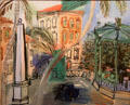 Hyères Square, the Obelisk & Bandstand painting by Raoul Dufy at Art Gallery of Ontario. Toronto, ON.
