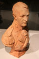 Sir Isaac Brock terracotta bust by Hamilton Plantagenet MacCarthy at Art Gallery of Ontario. Toronto, ON.
