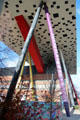 Detail of Will Alsop's Centre for Design tabletop building at OCAD University. Toronto, ON.