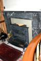 Fireplace in upper chamber of Province House. Charlottetown, PE.