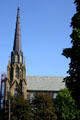 Main spire of St. Dunstan's Catholic Basilica. Charlottetown, PE.